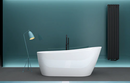 GT BANANA One Piece Bathtub - BANANA  27.6" H x 59" W x 29.5" D  Gloss White