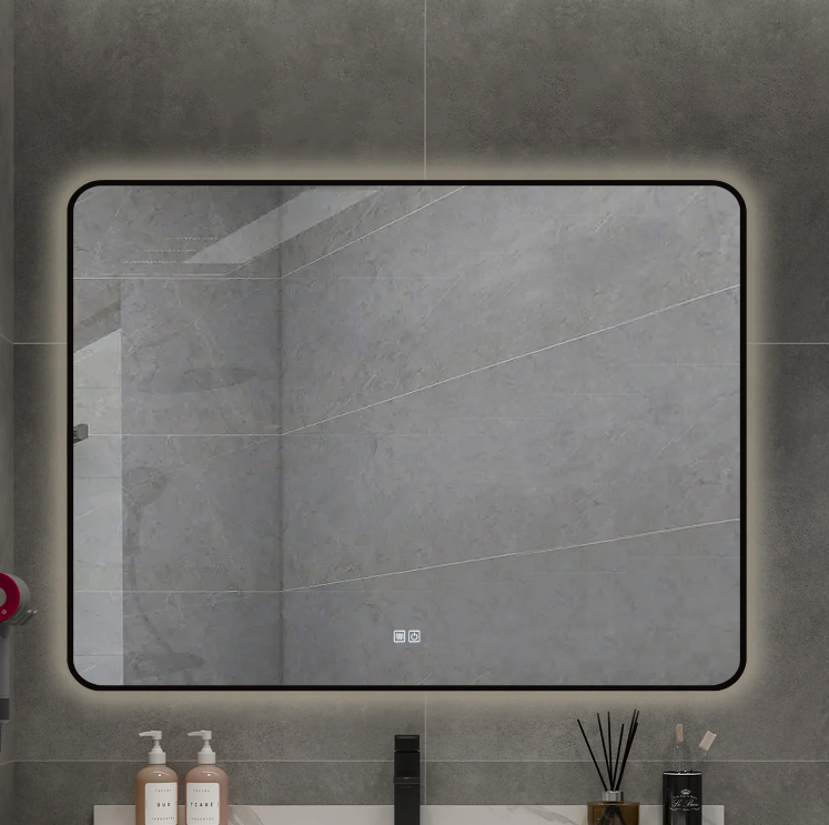 INFINITY RD Back-lit Framed Bathroom LED Vanity Mirror - GT-LEDBMF218