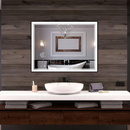 INFINITY SP Front-lit Framed Bathroom LED Vanity Mirror - GT-LEDBMF217
