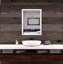 INFINITY SP Front-lit Framed Bathroom LED Vanity Mirror - GT-LEDBMF217