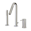AQUABRASS X7514 XROUND SINGLE HOLE LAV FAUCET