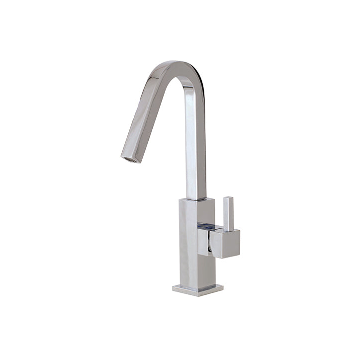 AQUABRASS X7614 XSQUARE SINGLE HOLE LAV FAUCET