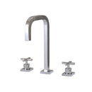 AQUABRASS X7616 XSQUARE WIDESPREAD LAV FAUCET
