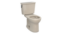TOTO CST786CEF(G) DRAKE® TRANSITIONAL TWO-PIECE TOILET, 1.28 GPF, ELONGATED BOWL - UNIVERSAL HEIGHT
