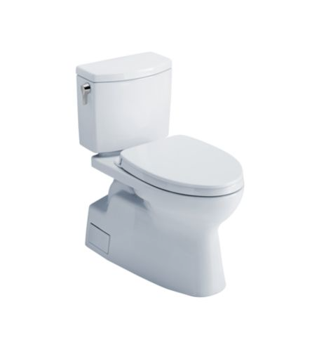 TOTO MS474124CUF VESPIN® II 1G TWO-PIECE TOILET, ELONGATED BOWL - 1.0 GPF - WASHLET®+ CONNECTION