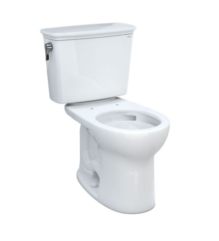 TOTO CST785CEFG DRAKE® TRANSITIONAL TWO-PIECE TOILET, 1.28 GPF, ROUND BOWL - UNIVERSAL HEIGHT