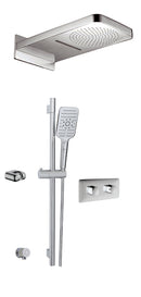 AQUABRASS INABOX04G SHOWER FAUCET - 3 WAY NON SHARED - T12123 VALVE REQUIRED