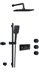 AQUABRASS INABOX03 SHOWER FAUCET - 3 WAY SHARED - T12123 VALVE REQUIRED