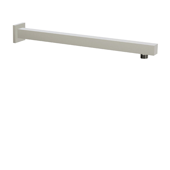 AQUABRASS M8203 SQUARE SHOWER ARM  & FLANGE 16 inch