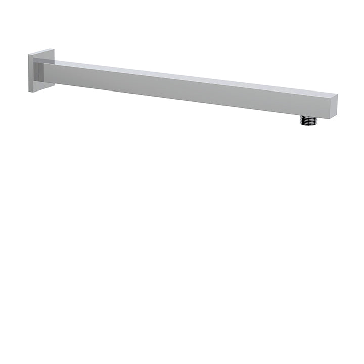 AQUABRASS M8203 SQUARE SHOWER ARM  & FLANGE 16 inch