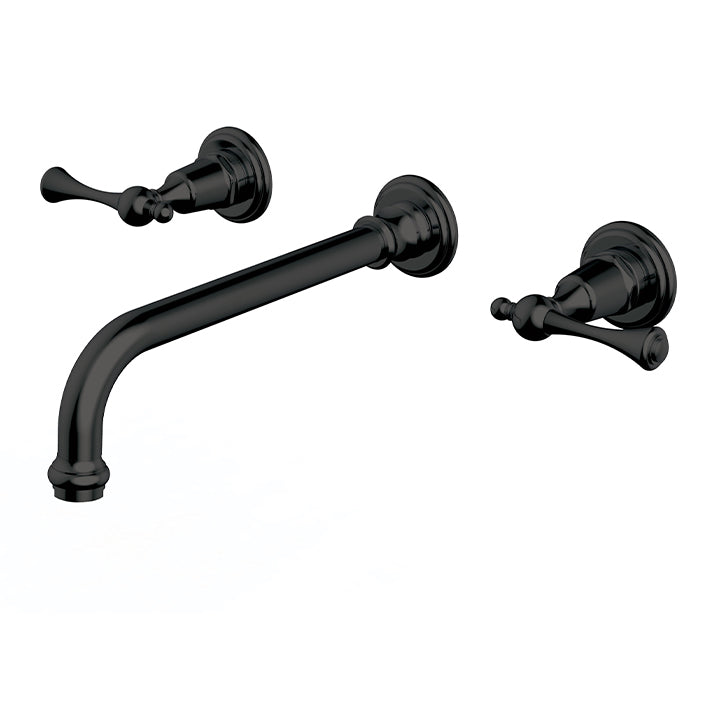 AQUABRASS N7329 REGENCY WALLMOUNT LAV FAUCET 8 inchCC - TRIM ONLY