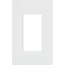 1 Gang Decorator/Rocker Wallplate, Gloss, White (20-Pack)