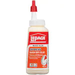 LePage Express Wood Glue Adhesive, Quick Dry, Interior, Dries Translucent, 400ml