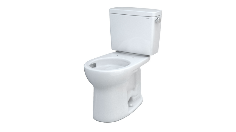 TOTO CST775CEF(R)(G) DRAKE® TWO-PIECE TOILET, 1.28 GPF, ROUND BOWL - UNIVERSAL HEIGHT