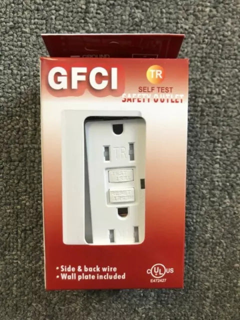 GFCI Safety Test Outlet 15A 20A