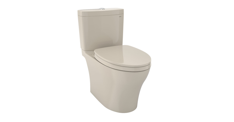 TOTO MS446124CEMN AQUIA® IV TWO-PIECE TOILET - 1.28 GPF & 0.9 GPF, ELONGATED BOWL - WASHLET+ CONNECTION