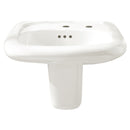 Murro™ Wall-Hung EverClean® Sink With Center Hole Only and Extra Right-Hand Hole