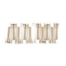 Tough Guard 10pc Spring Door Stops 3in Silver