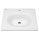 Studio® S 24-Inch Vitreous China Vanity Sink Top Center Hole Only
