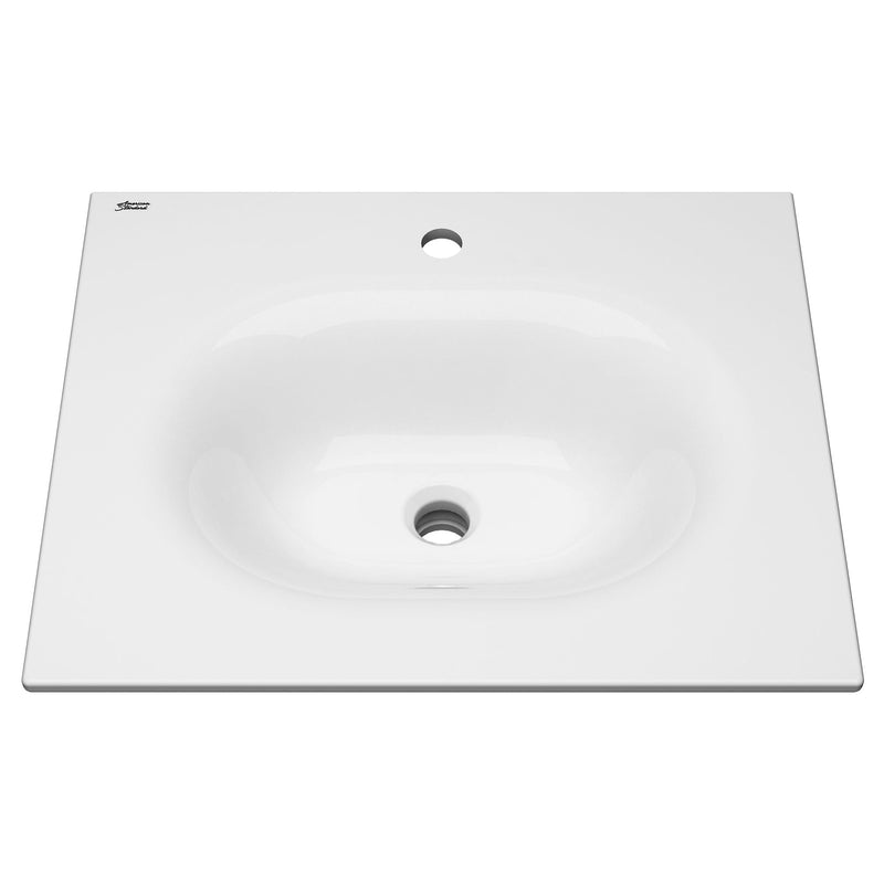 Studio® S 24-Inch Vitreous China Vanity Sink Top Center Hole Only