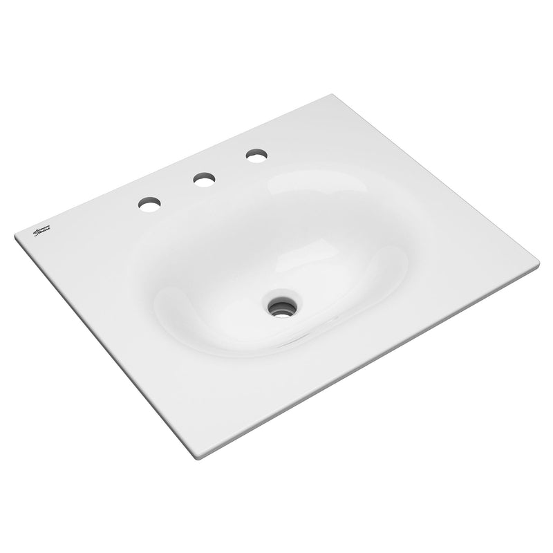 Studio® S 24-Inch Vitreous China Vanity Sink Top 8-Inch Centers