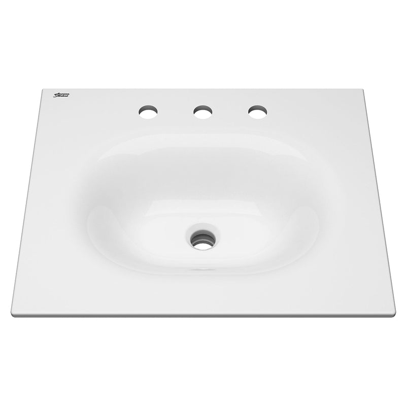 Studio® S 24-Inch Vitreous China Vanity Sink Top 8-Inch Centers