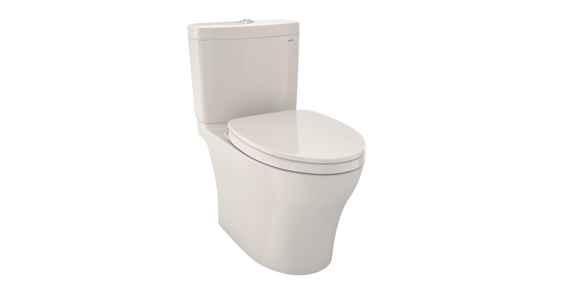 TOTO MS446124CEMN AQUIA® IV TWO-PIECE TOILET - 1.28 GPF & 0.9 GPF, ELONGATED BOWL - WASHLET+ CONNECTION