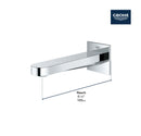 Grohe 13405003 PLUS TUB SPOUT NPT GROHE CHROME