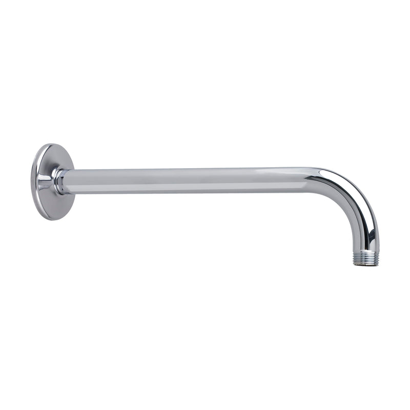 Rain 12-Inch Wall Mount Right Angle Rain Showerhead Arm