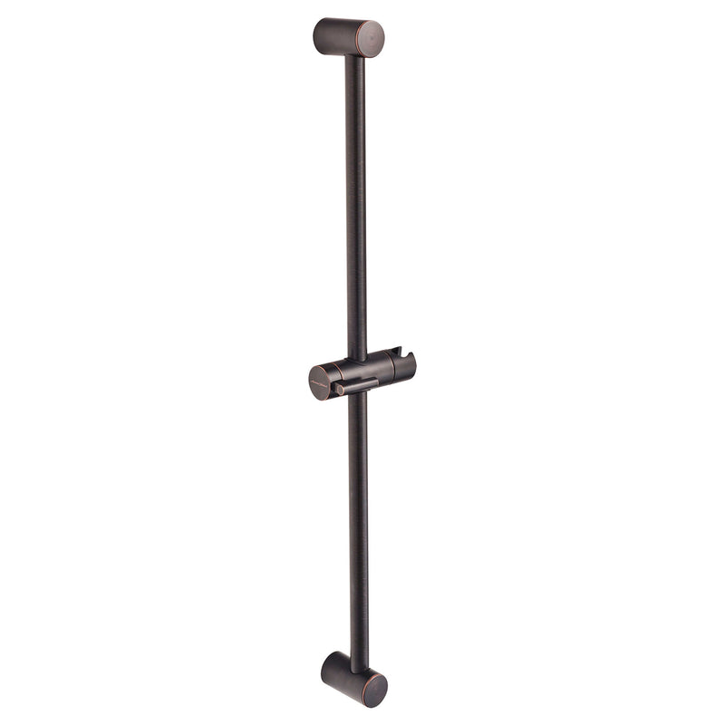 Round 30-Inch Shower Slide Bar