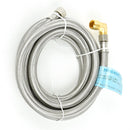 StreamWay Flex Connector SS 3/8 in Comp x 3/8in MP 96in Dishwasher