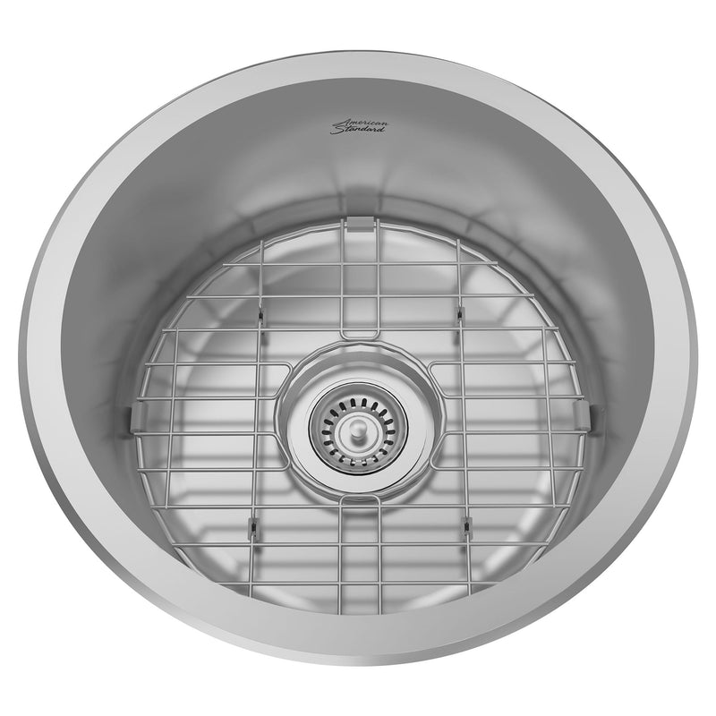 Portsmouth® 16 x 16-Inch Stainless Steel Undermount Round Single-Bowl Kitchen Sink