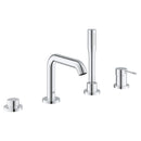 Grohe 1957800a ESSENCE NEW OHM TRIMSET BATH 4-H U-SPOUT CHROME