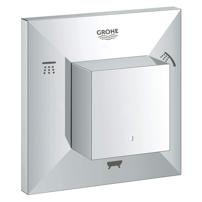 Grohe 19799000 ALLURE BRILLIANT 3-WAY DIVERTER US GROHE CHROME