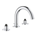 Grohe 20072003 ATRIO NEW 2HDL BASIN 3-H M US - CHROME GROHE CHROME