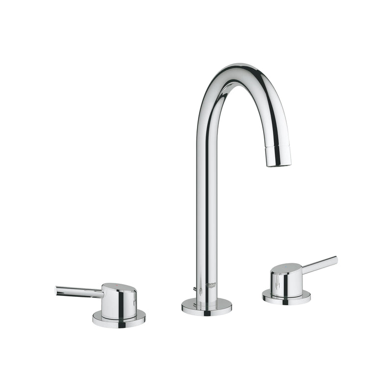 Grohe 2021700a CONCETTO 2HDL BASIN 3-H L-SIZE US GROHE CHROME