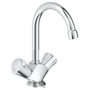 Grohe 21337001 COSTA L,SHM TUBE SPOUT, FLEX. HOSES, CH GROHE CHROME