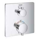 Grohe 24111000 GROHTHERM SQUARE DUAL FUNC THM TRIM GROHE CHROME