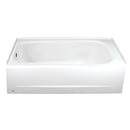 Cambridge® Americast® 60 x 32-Inch Integral Apron Bathtub With Left-Hand Outlet