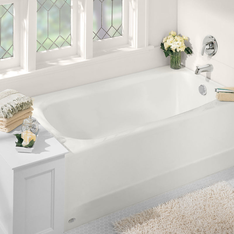 Cambridge® Americast® 60 x 32-Inch Integral Apron Bathtub With Right-Hand Outlet