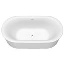 Studio® S 68 x 34-Inch Freestanding Bathtub Center Drain With Integrated Overflow