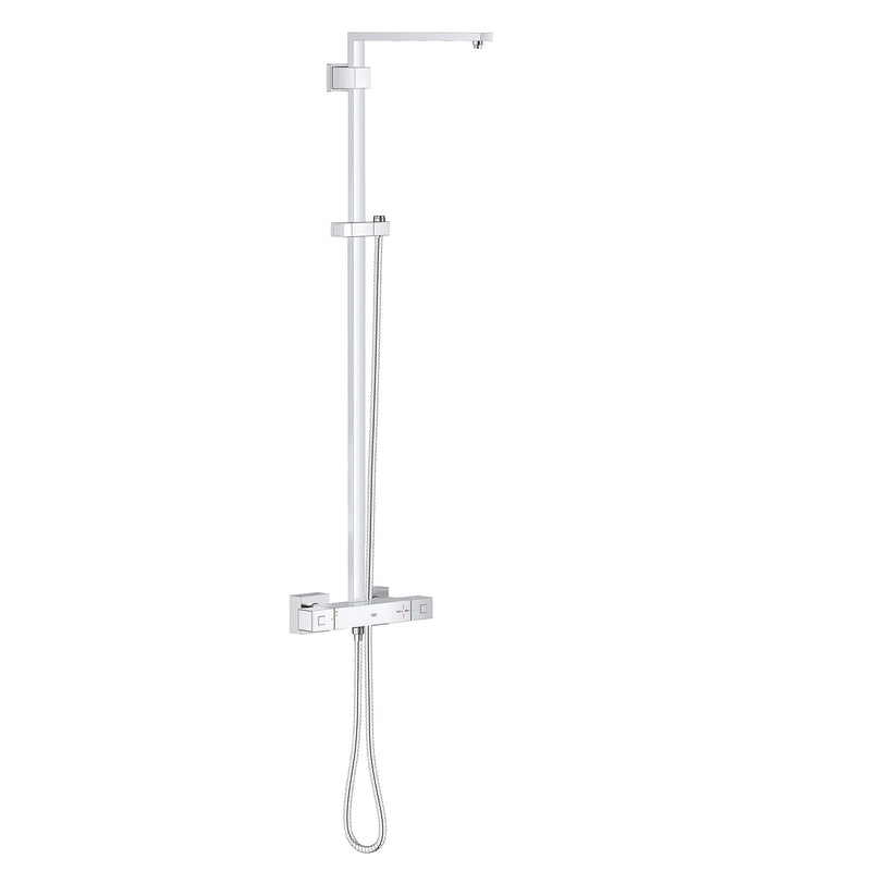 Grohe 26420000 EUPHORIA CUBE SHOWER SYST.THM W/O SHW US GROHE CHROME