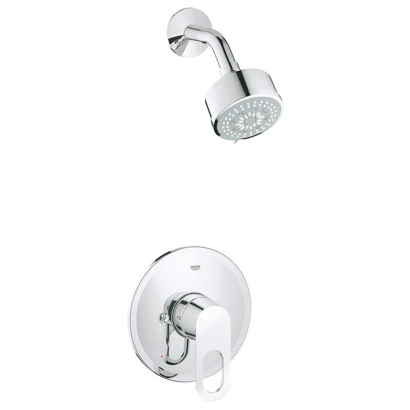 Grohe 27547000 BAULOOP PBV SET CONC. SHOWER US GROHE CHROME