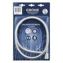 Grohe 28142000 RELEXAFLEX 49 INCH METAL HOSE GROHE CHROME