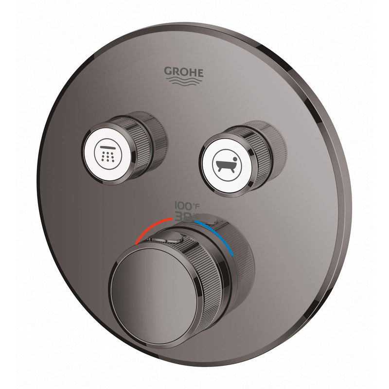 Grohe 29137000 GRT SMARTCONTROL THM TRIM ROUND 2SC US GROHE CHROME