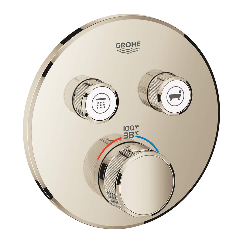 Grohe 29137000 GRT SMARTCONTROL THM TRIM ROUND 2SC US GROHE CHROME