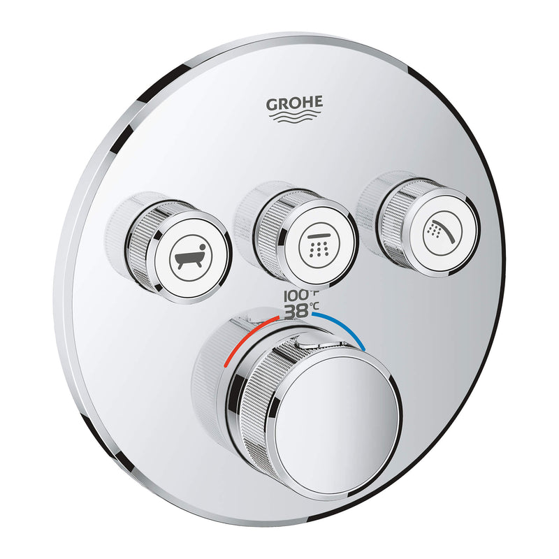 Grohe 29138000 GRT SMARTCONTROL TERM.P.EXT RONDA 3SC US GROHE CHROME