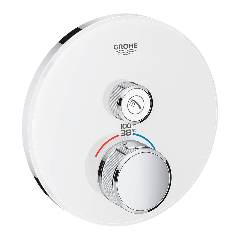 Grohe 29159ls0 GRT SMARTCONTROL THM TRIM ROUND 1SC US GROHE MOON WHITE