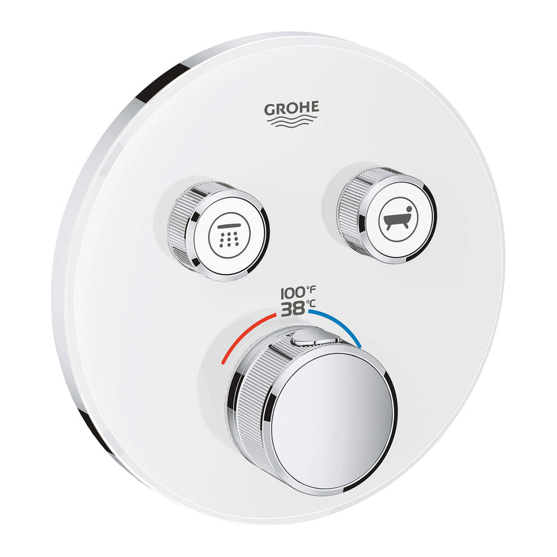 Grohe 29160ls0 GRT SMARTCONTROL THM TRIM ROUND 2SC US GROHE MOON WHITE