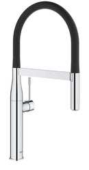 Grohe 30295000 ESSENCE SEMI-PRO KITCHEN US, BLACK HOSE GROHE CHROME